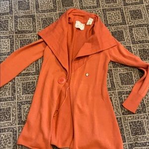 Burnt orange sweater